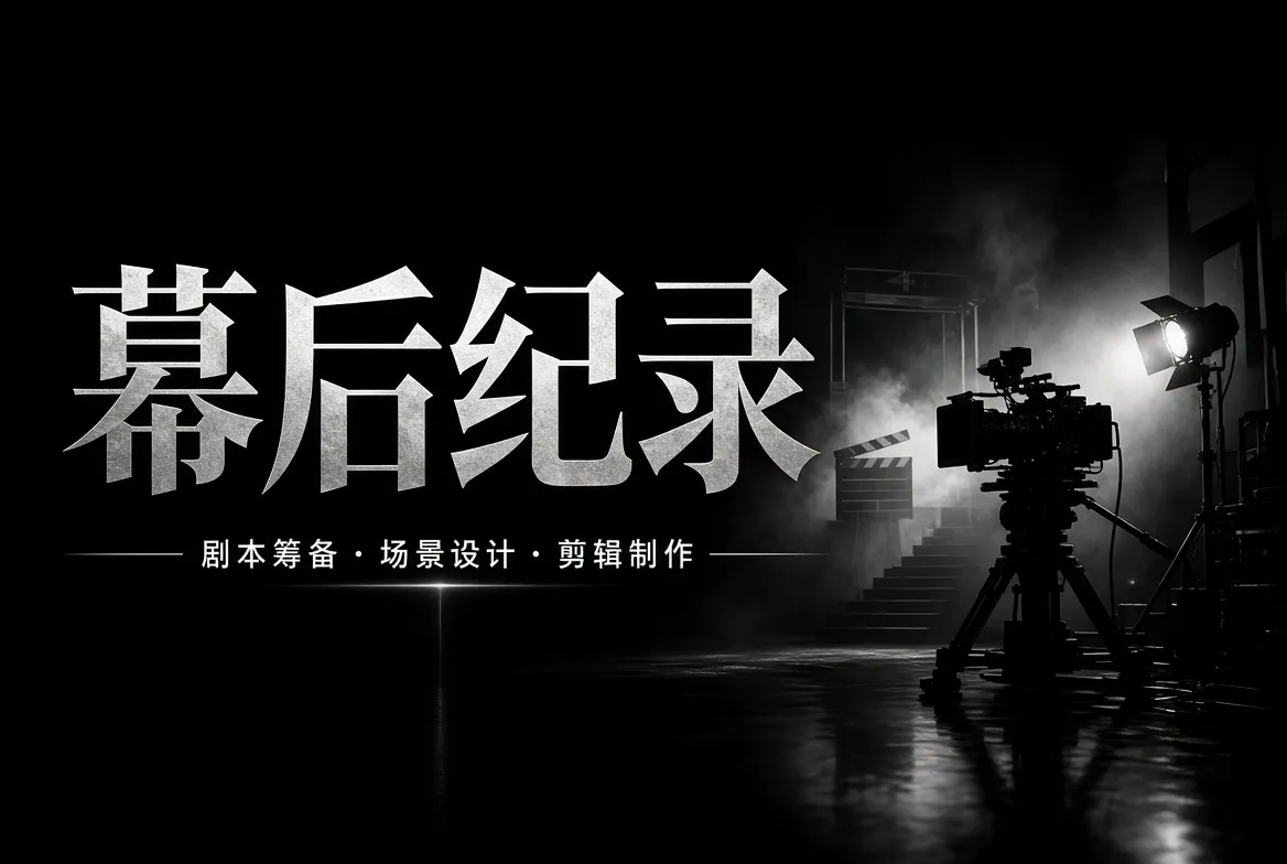 剧本场景摄影与影视幕后